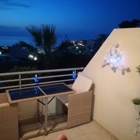 Sea View Cozy Studio Near Center Of Rethymno Town Bagian luar foto