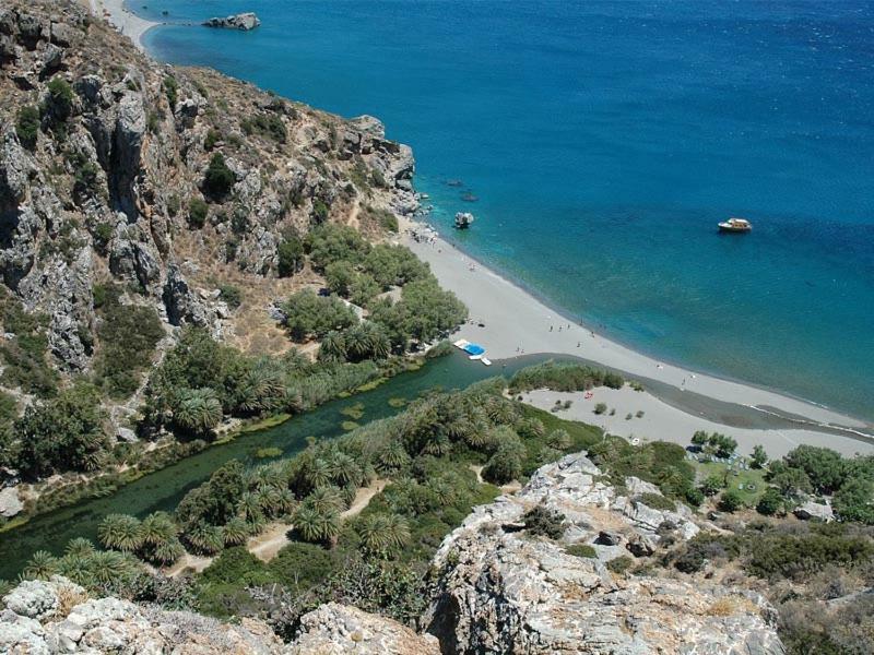 Sea View Cozy Studio Near Center Of Rethymno Town Bagian luar foto