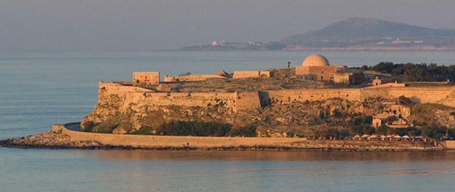 Sea View Cozy Studio Near Center Of Rethymno Town Bagian luar foto