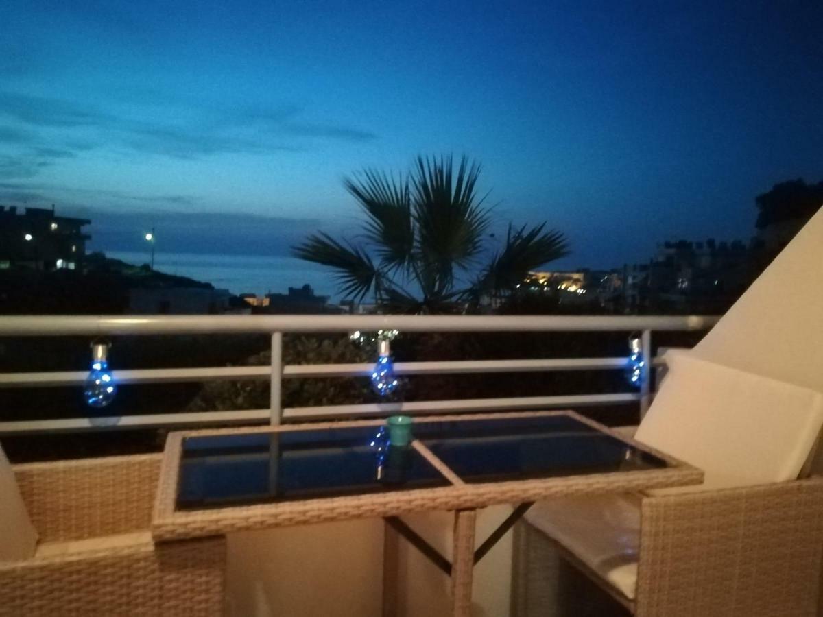 Sea View Cozy Studio Near Center Of Rethymno Town Bagian luar foto