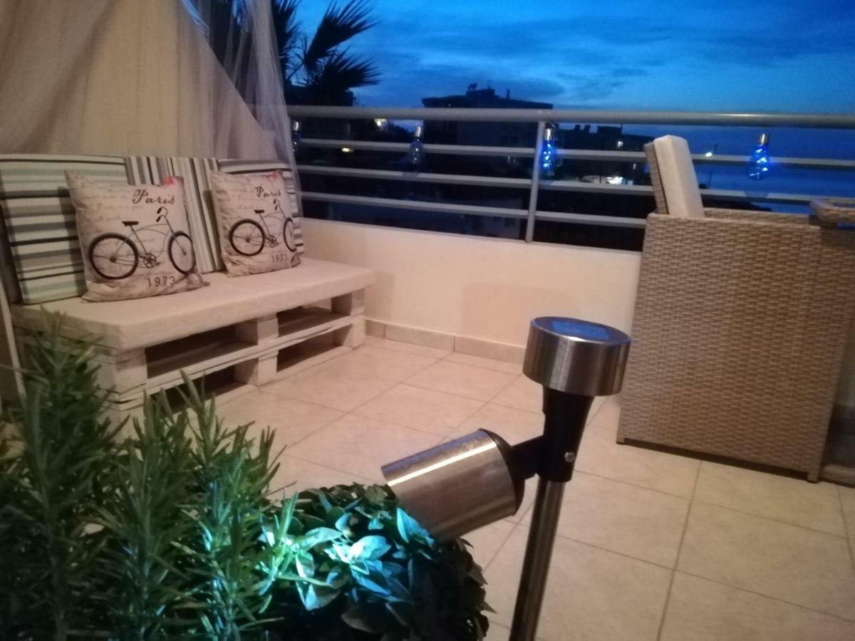 Sea View Cozy Studio Near Center Of Rethymno Town Bagian luar foto