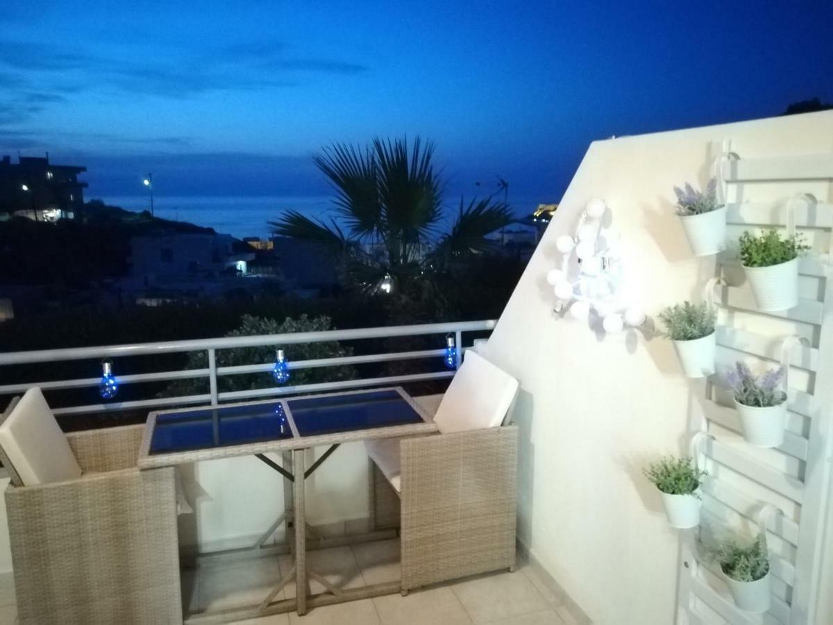 Sea View Cozy Studio Near Center Of Rethymno Town Bagian luar foto