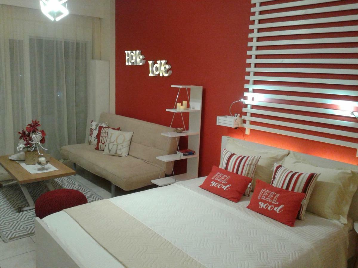 Sea View Cozy Studio Near Center Of Rethymno Town Bagian luar foto
