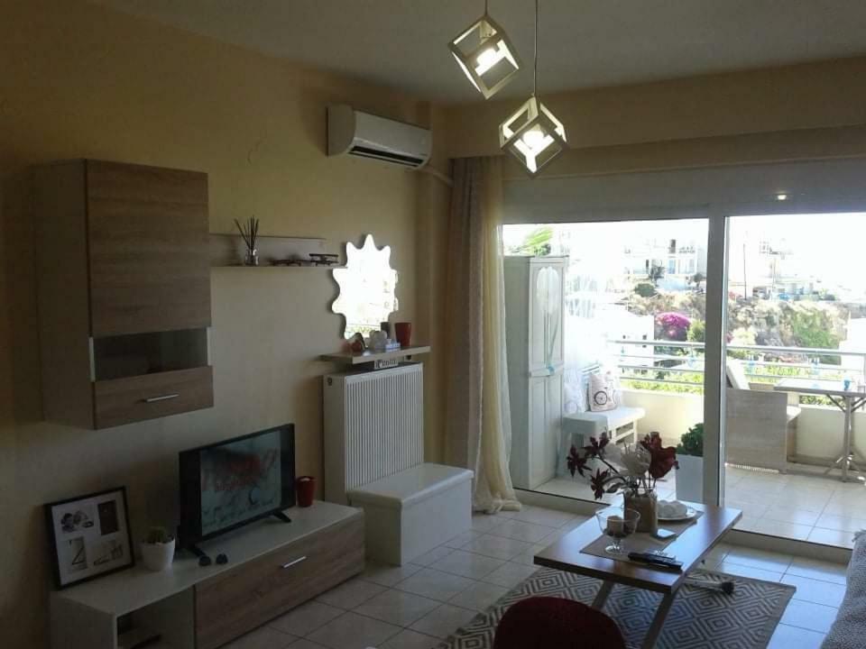 Sea View Cozy Studio Near Center Of Rethymno Town Bagian luar foto