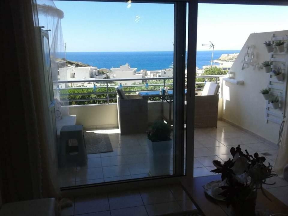 Sea View Cozy Studio Near Center Of Rethymno Town Bagian luar foto